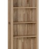 Devonshire New Oak Large Narrow Bookcase