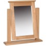 Devonshire New Oak Single Dressing Table Mirror