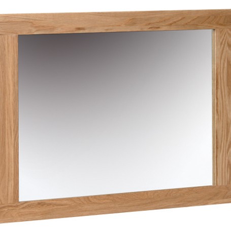 Devonshire New Oak Wall Mirror 750 X 600