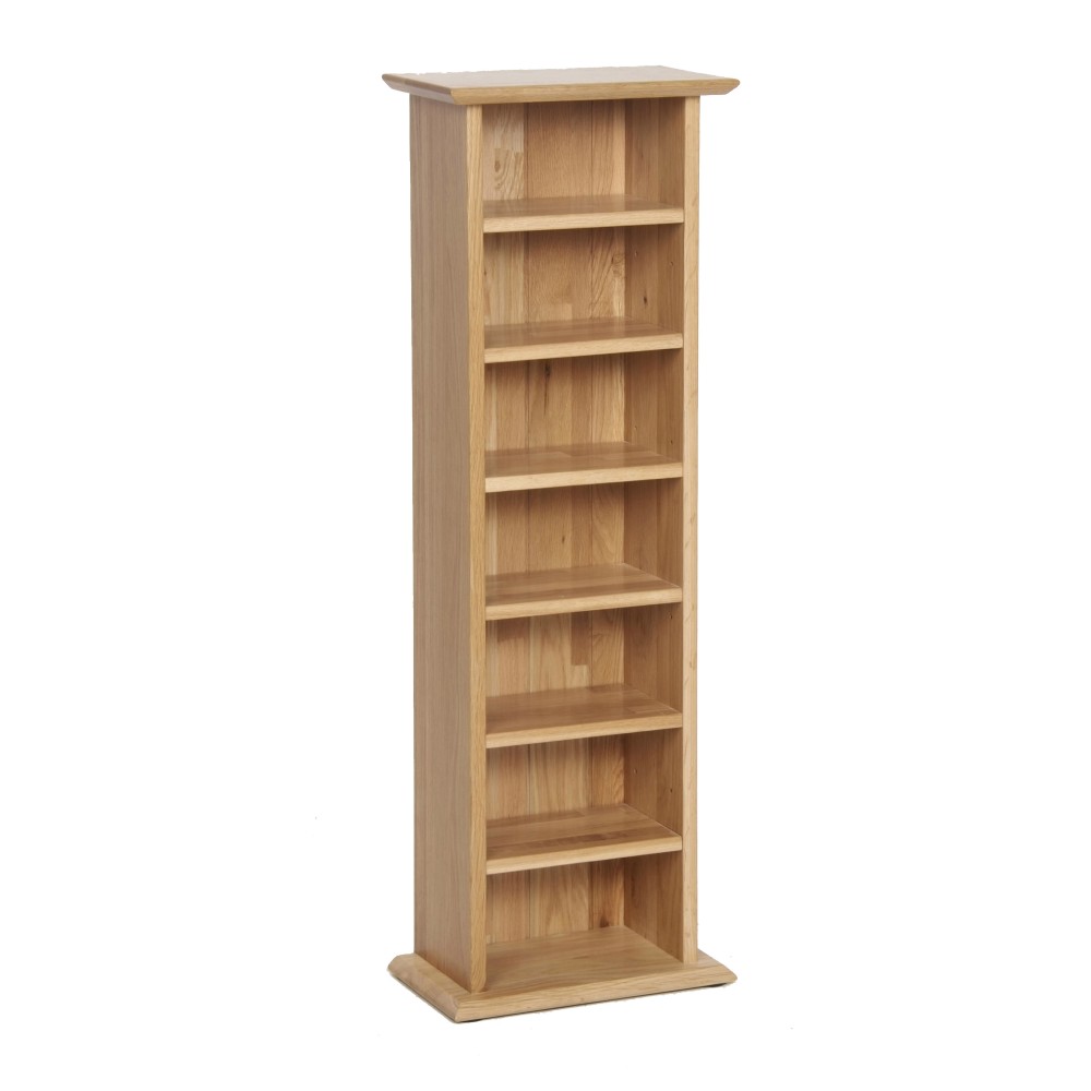 Devonshire New Oak Cd/Dvd Rack