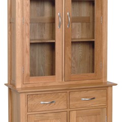 Devonshire New Oak Sideboard with 2 Drawers and 2 Doors