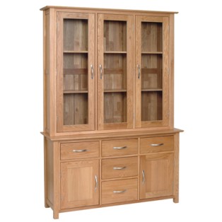 Devonshire New Oak Large Sideboard with 2 Doors and 5 Drawers
