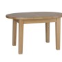 Devonshire New Oak Small D End Extending Table