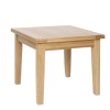 Devonshire New Oak Small Flip Top Extendable Table