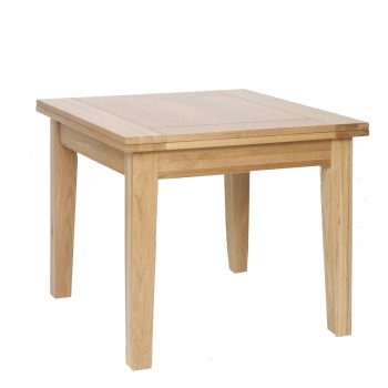 Devonshire New Oak Small Flip Top Extendable Table