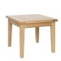 Devonshire New Oak Small Flip Top Extendable Table