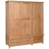 Devonshire New Oak Triple Wardrobe