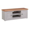 Diamond Grey Painted 2 Door TV Cabinet