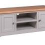 Diamond Grey Painted 2 Door TV Cabinet