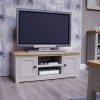 Diamond Grey Painted 2 Door TV Cabinet