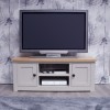 Diamond Grey Painted 2 Door TV Cabinet