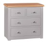 Diamond Grey Painted 2 + 2 Chest of Drawers