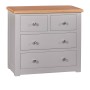 Diamond Grey Painted 2 + 2 Chest of Drawers