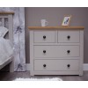 Diamond Grey Painted 2 + 2 Chest of Drawers