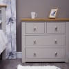Diamond Grey Painted 2 + 2 Chest of Drawers