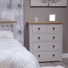 Diamond Grey Painted 2 over 3 Chest of Drawers