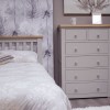 Diamond Grey Painted 2 over 4 Chest of Drawers