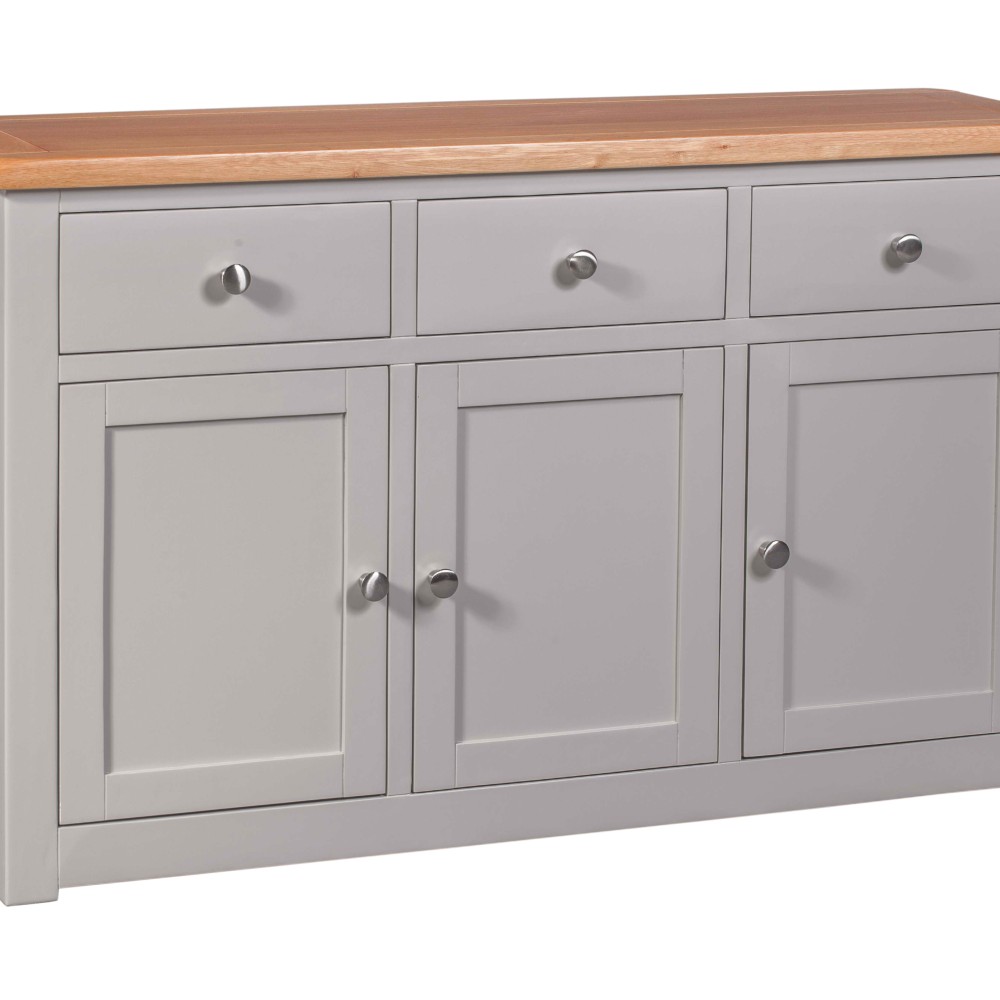 Diamond Grey Painted Large Sideboard