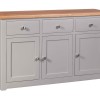 Diamond Grey Painted Large Sideboard