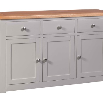 Diamond Grey Painted Large Sideboard