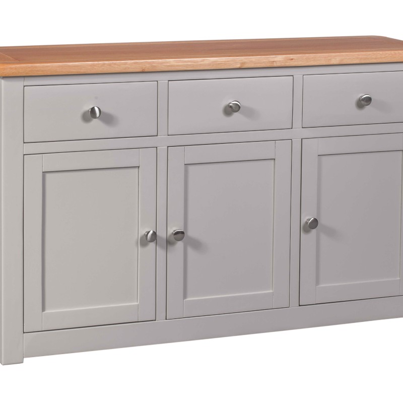 Diamond Grey Painted Large Sideboard