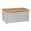 Diamond Grey Painted Blanket Box