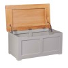 Diamond Grey Painted Blanket Box