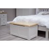 Diamond Grey Painted Blanket Box