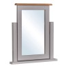 Diamond Grey Painted Dressing Table Mirror
