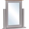 Diamond Grey Painted Dressing Table Mirror