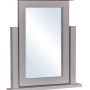 Diamond Grey Painted Dressing Table Mirror