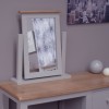 Diamond Grey Painted Dressing Table Mirror