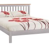 Diamond Grey Painted King Size Bed