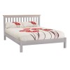 Diamond Grey Painted King Size Bed