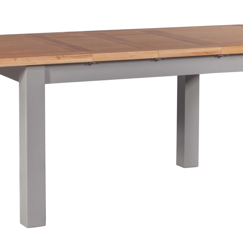 Diamond Grey Painted Medium Extending Dining Table