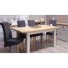 Diamond Grey Painted Medium Extending Dining Table