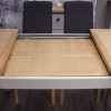 Diamond Grey Painted Medium Extending Dining Table