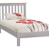 Diamond Grey Painted Single Bed