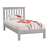 Diamond Grey Painted Single Bed