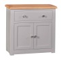 Diamond Grey Painted Occasional Cupboard