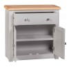Diamond Grey Painted Occasional Cupboard