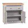 Diamond Grey Painted Occasional Cupboard