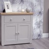 Diamond Grey Painted Occasional Cupboard