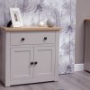 Diamond Grey Painted Occasional Cupboard