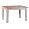 Diamond Grey Painted Small Extending Dining Table