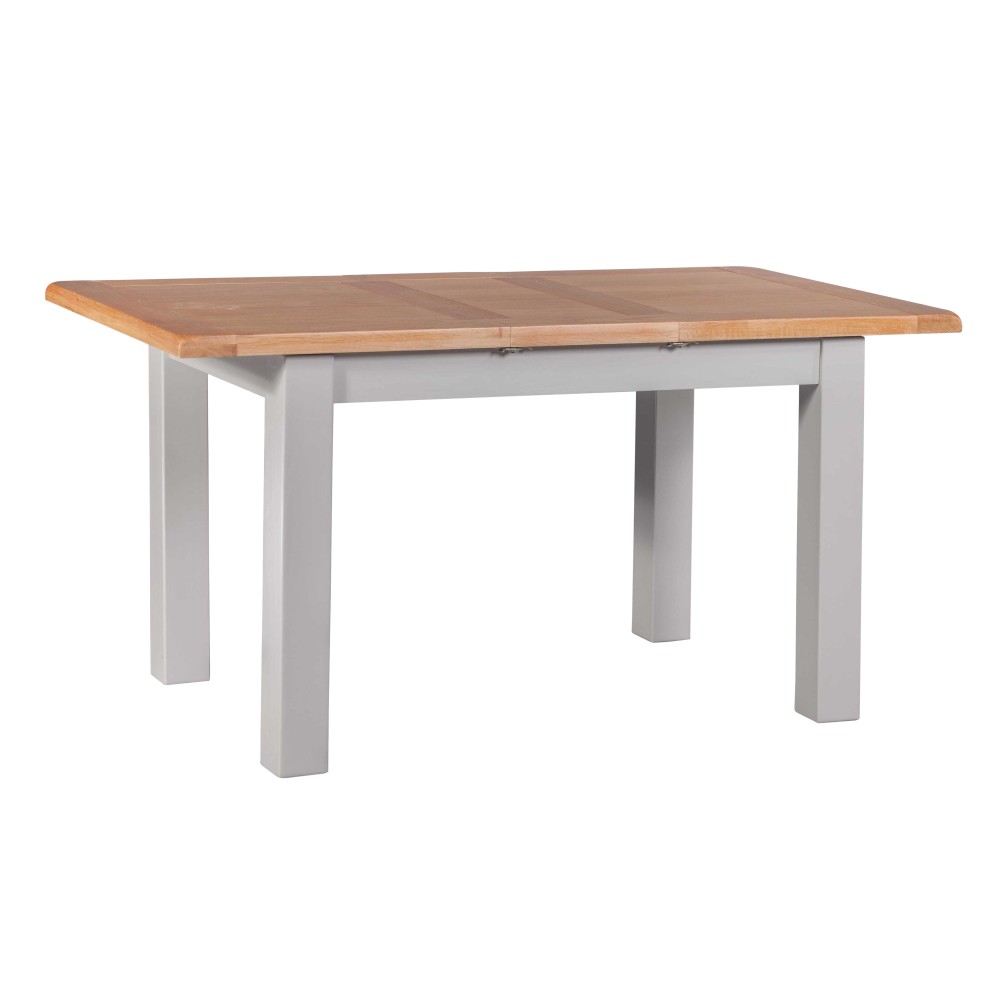 Diamond Grey Painted Small Extending Dining Table
