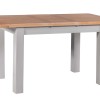 Diamond Grey Painted Small Extending Dining Table