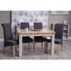 Diamond Grey Painted Small Extending Dining Table