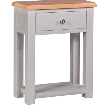 Diamond Grey Painted Small Hall Console Table