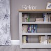 Diamond Grey Painted Small Bookcase